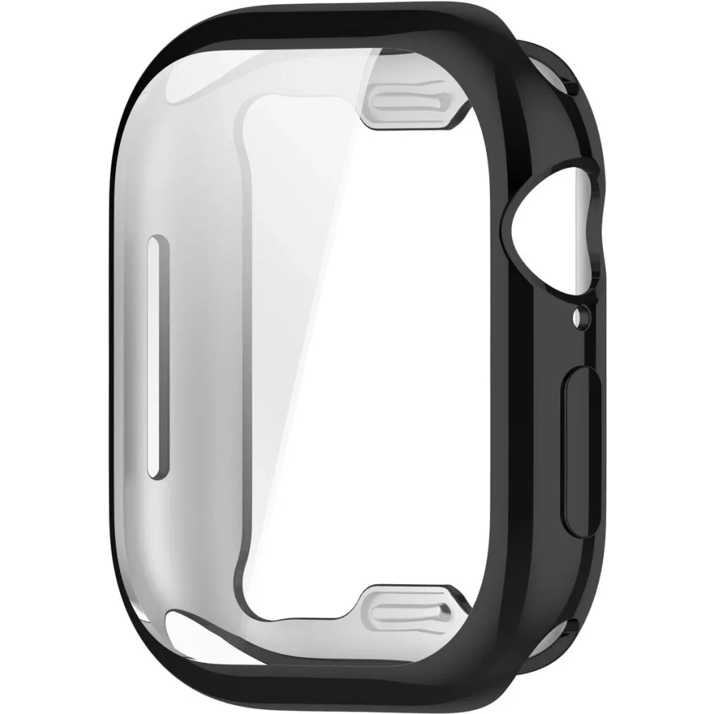 Etui z osłoną ekranu Bizon Case Watch Felipe do Apple Watch 10 / 11 46mm czarne