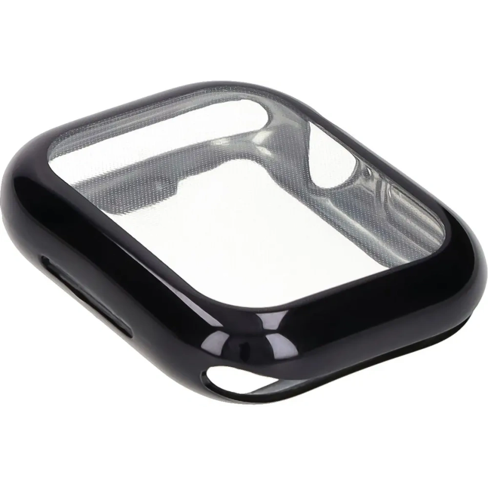 Etui z osłoną ekranu Bizon Case Watch Felipe do Apple Watch 10 / 11 46mm czarne