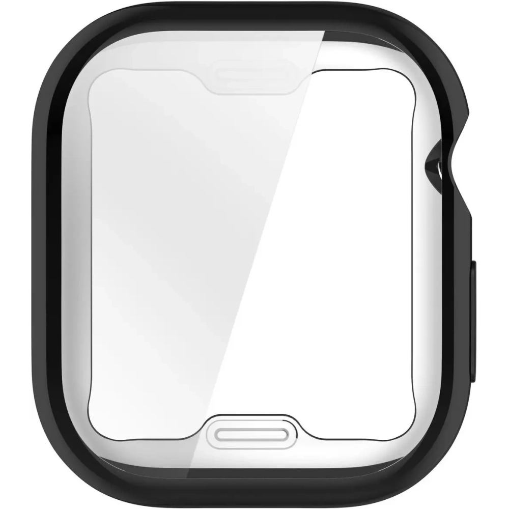 Etui z osłoną ekranu Bizon Case Watch Felipe do Apple Watch 10 / 11 46mm czarne