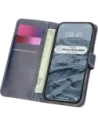 Etui z klapką Bizon Case Pocket do Apple iPhone 16 Pro Max granatowe
