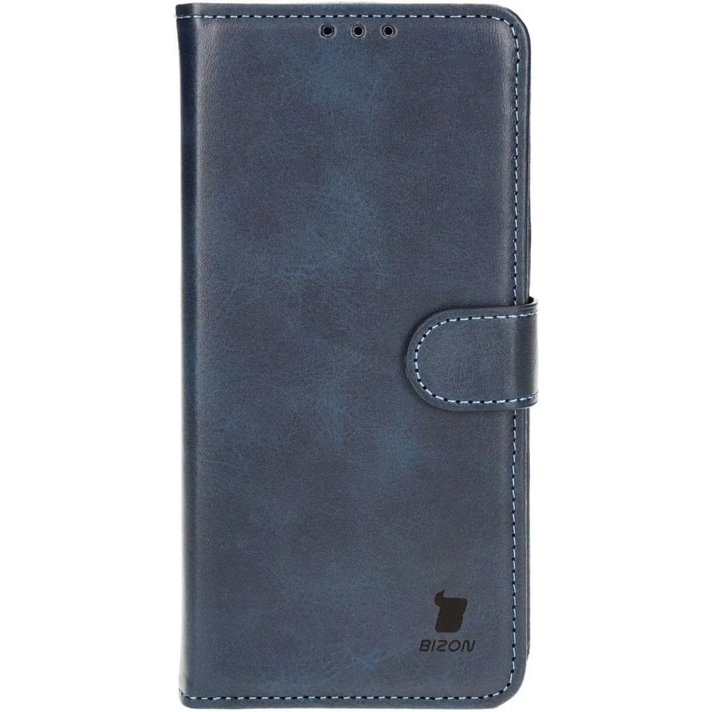 Etui z klapką Bizon Case Pocket do Apple iPhone 16 Pro Max granatowe