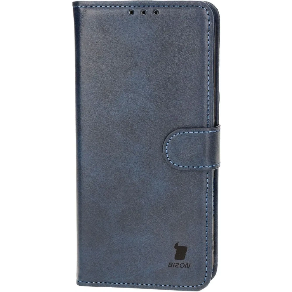 Etui z klapką Bizon Case Pocket do Apple iPhone 16 Pro Max granatowe