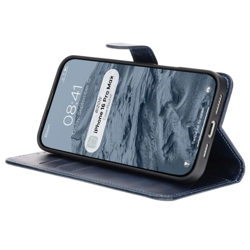 Kup Bizon Case Pocket Apple iPhone 16 Pro Max sötétkék - BIZ6433 - {ean13} - Sklep Home Screen