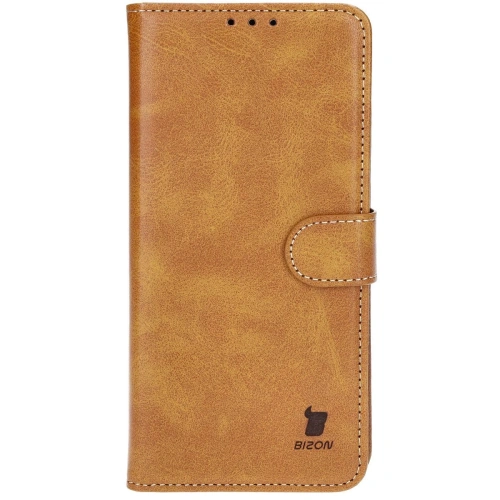 Kup Etui z klapką Bizon Case Pocket do Apple iPhone 16 Pro Max brązowe - BIZ6434 - {ean13} - Sklep Home Screen