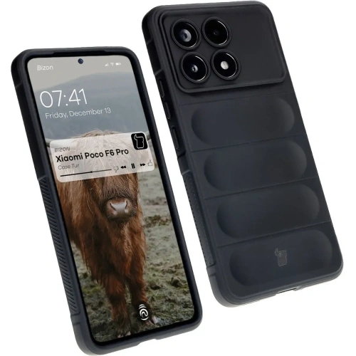 Buy Bizon Case Tur Xiaomi Poco F6 Pro black - BIZ6435 - {ean13} - Home Screen Store Europe