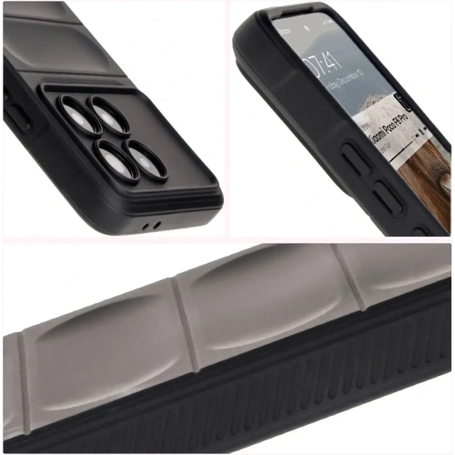 Kup Pancerne etui Bizon Case Tur do Xiaomi Poco F6 Pro czarne - BIZ6435 - {ean13} - Sklep Home Screen