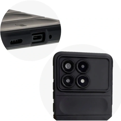 Kup Pancerne etui Bizon Case Tur do Xiaomi Poco F6 Pro czarne - BIZ6435 - {ean13} - Sklep Home Screen