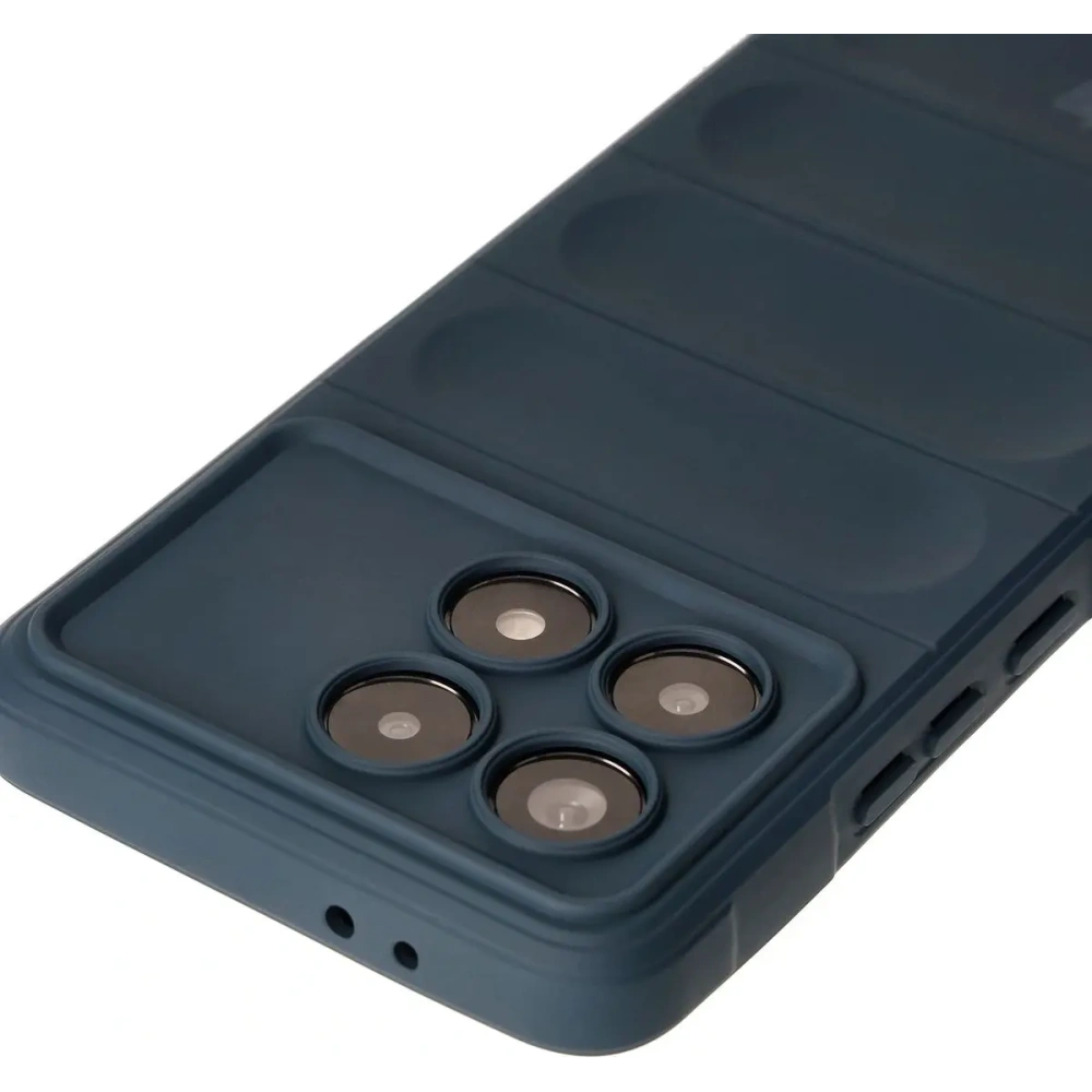 Pancerne etui Bizon Case Tur do Xiaomi Poco F6 Pro granatowe