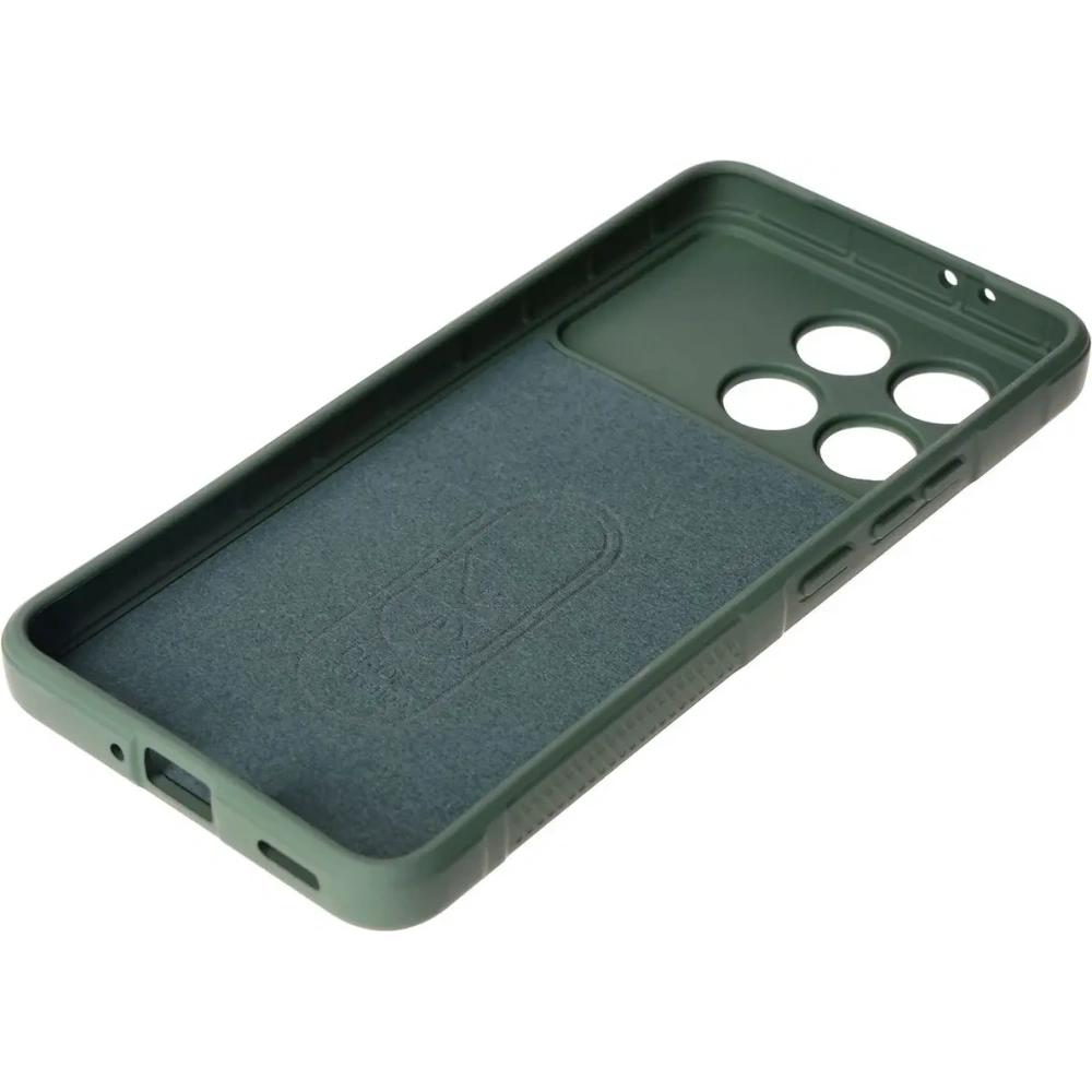 Pancerne etui Bizon Case Tur do Xiaomi Poco F6 Pro ciemnozielone