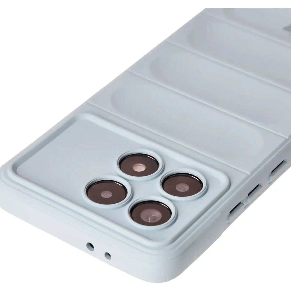 Pancerne etui Bizon Case Tur do Xiaomi Poco F6 Pro jasnoniebieskie