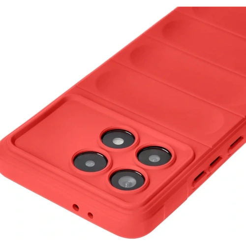 Kup Pancerne etui Bizon Case Tur do Xiaomi Poco F6 Pro czerwone - BIZ6441 - {ean13} - Sklep Home Screen