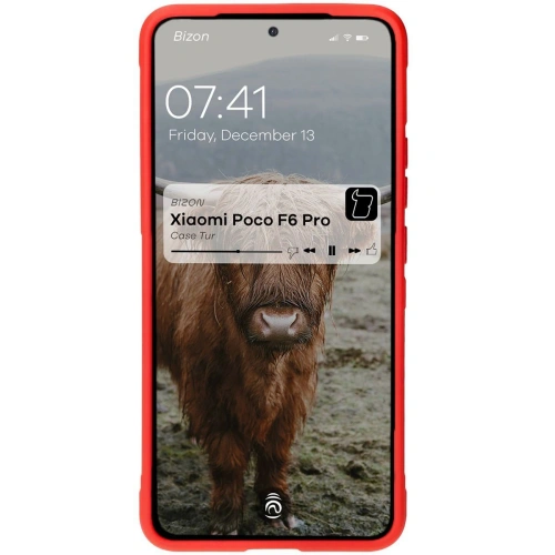 Kup Pancerne etui Bizon Case Tur do Xiaomi Poco F6 Pro czerwone - BIZ6441 - {ean13} - Sklep Home Screen