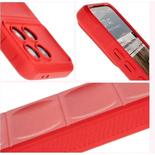 Kup Pancerne etui Bizon Case Tur do Xiaomi Poco F6 Pro czerwone - BIZ6441 - {ean13} - Sklep Home Screen