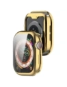Etui z osłoną ekranu Bizon Case Watch Felipe do Apple Watch 10 (46mm) złote