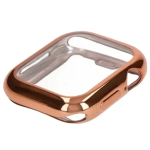Kup Etui z osłoną ekranu Bizon Case Watch Felipe do Apple Watch 10 (46mm) różowozłote - BIZ6444 - {ean13} - Sklep Home Screen