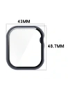 Kup Bizon Case+Glass Uhr Apple Uhr 10 46mm dunkelblau - BIZ6446 - {ean13} - Sklep Home Screen