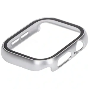 Kup Etui ze szkłem do zegarka Bizon Case+Glass Watch do Apple Watch 10 46mm srebrne - BIZ6449 - {ean13} - Sklep Home Screen