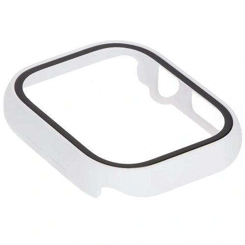 Kup Etui ze szkłem do zegarka Bizon Case+Glass Watch do Apple Watch 10 46mm białe - BIZ6451 - {ean13} - Sklep Home Screen