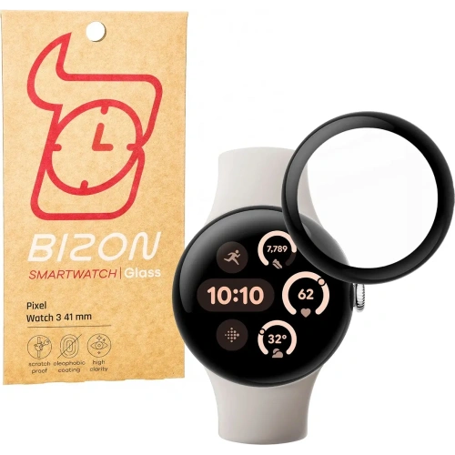 Kup Bizon Glass Watch Edge Hybrid Google Pixel 3 41 mm schwarz - BIZ6452 - {ean13} - Sklep Home Screen