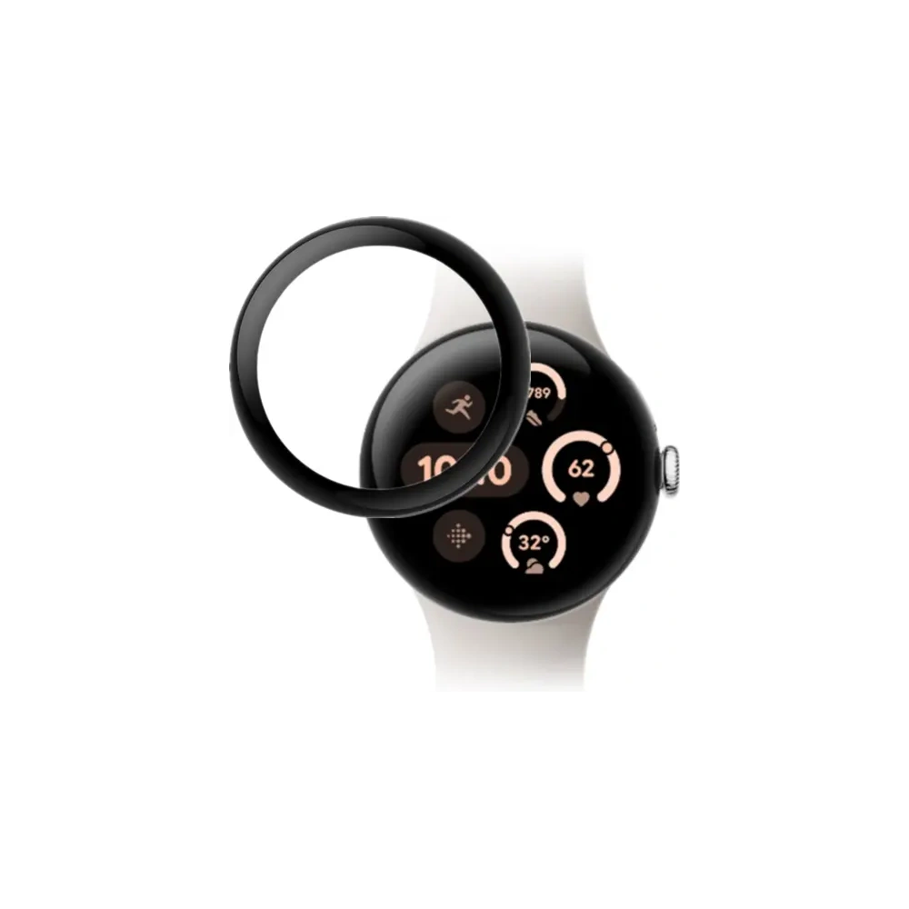 Szkło hybrydowe Bizon Glass Watch Edge Hybrid do Google Pixel 3 45 mm czarne