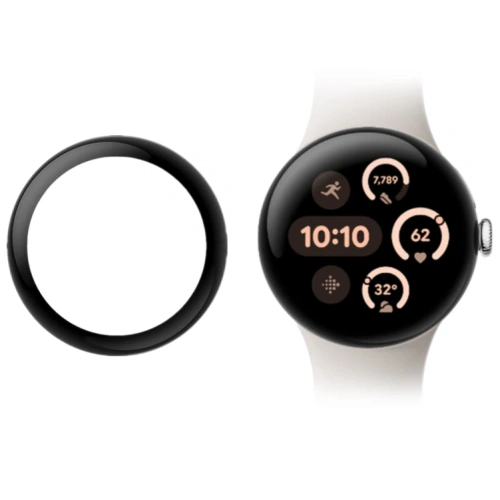 Kup Bizon Glass Watch Edge Hybrid Google Pixel 3 45 mm schwarz - BIZ6453 - {ean13} - Sklep Home Screen