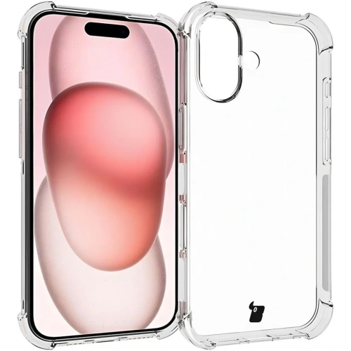 Kup Etui + 2x szkło hartowane na ekran + szkło na obiektyw Bizon Case Clear Pack do Apple iPhone 16 - BIZ6455 - {ean13} - Sklep Home Screen