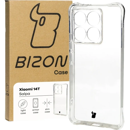 Kup Elastické pouzdro Bizon Case Salpa pro Xiaomi 14T průhledné - BIZ6456 - {ean13} - Sklep Home Screen