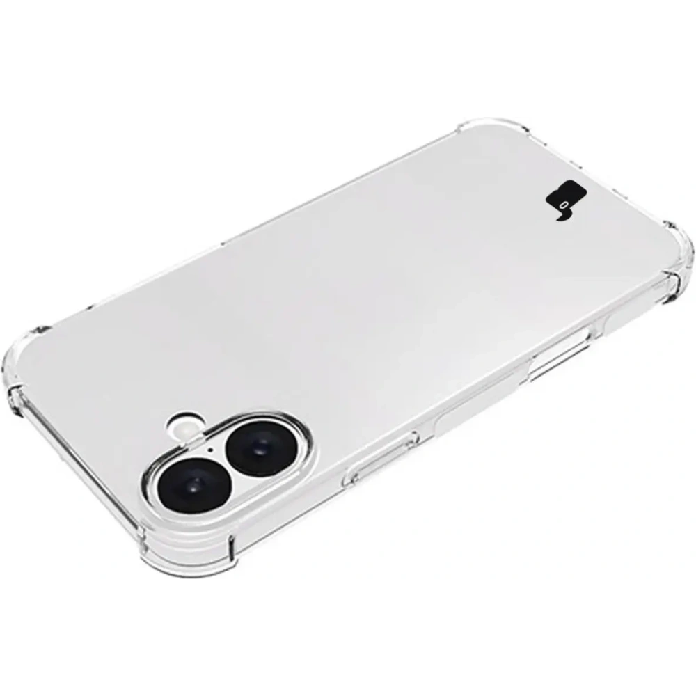 Etui + 2x szkło hartowane na ekran + szkło na obiektyw Bizon Case Clear Pack do Apple iPhone 16 Plus