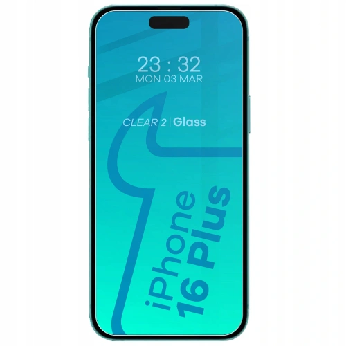 Buy Bizon Case Clear Pack case + 2x tempered glass + lens glass Apple iPhone 16 Plus - BIZ6460 - {ean13} - Home Screen Store Europe