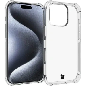 Kup Etui + 2x szkło hartowane na ekran + szkło na obiektyw Bizon Case Clear Pack do Apple iPhone 16 Pro - BIZ6461 - {ean13} - Sklep Home Screen