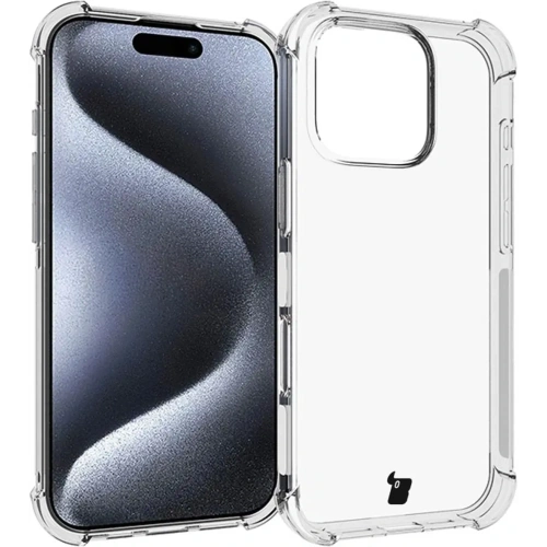 Kup Etui + 2x tvrzené sklo na displej + sklo na objektiv Bizon Case Clear Pack pro Apple iPhone 16 Pro - BIZ6461 - {ean13} - Sklep Home Screen