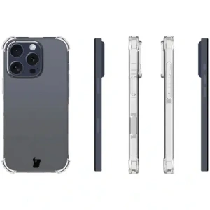 Kup Etui + 2x szkło hartowane na ekran + szkło na obiektyw Bizon Case Clear Pack do Apple iPhone 16 Pro - BIZ6461 - {ean13} - Sklep Home Screen