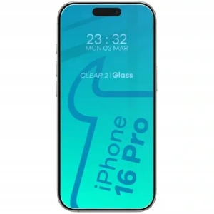 Kup Etui + 2x szkło hartowane na ekran + szkło na obiektyw Bizon Case Clear Pack do Apple iPhone 16 Pro - BIZ6461 - {ean13} - Sklep Home Screen