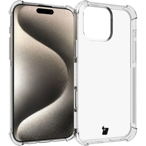 Kup Etui + 2x szkło hartowane na ekran + szkło na obiektyw Bizon Case Clear Pack do Apple iPhone 16 Pro Max - BIZ6462 - {ean13} - Sklep Home Screen
