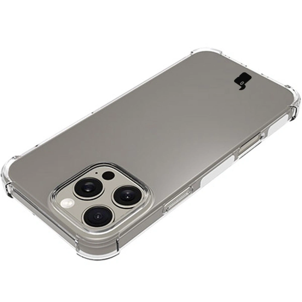 Etui + 2x szkło hartowane na ekran + szkło na obiektyw Bizon Case Clear Pack do Apple iPhone 16 Pro Max