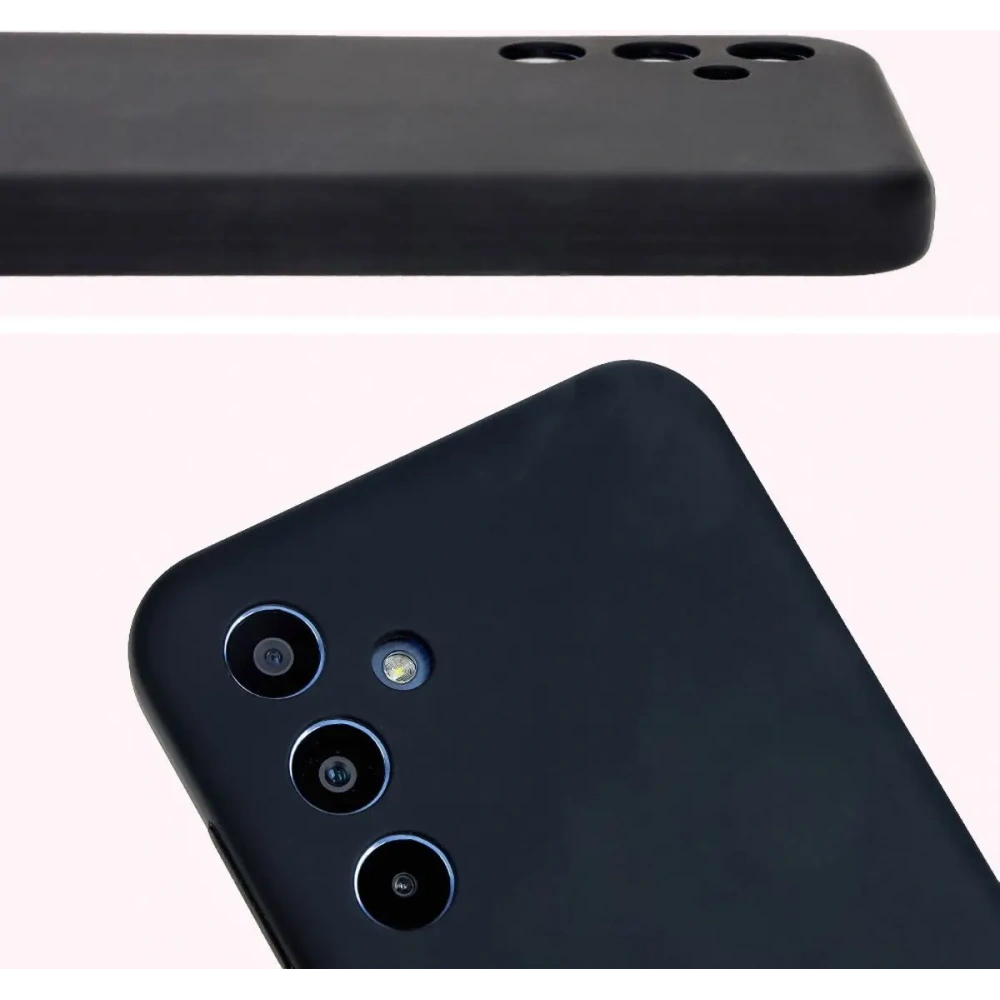 Silikonowe etui Bizon Soft Case do Samsung Galaxy M35 5G czarne