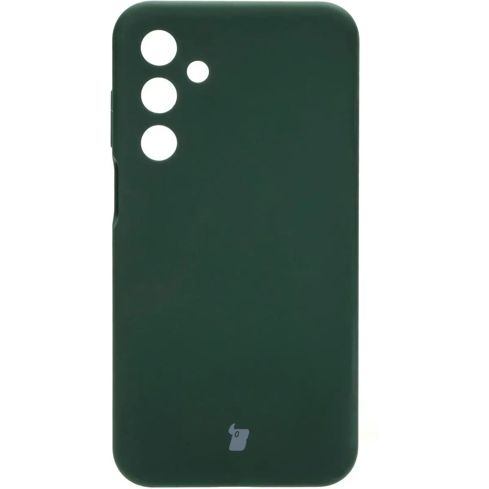 Silikonowe etui Bizon Soft Case do Samsung Galaxy M35 5G ciemnozielone