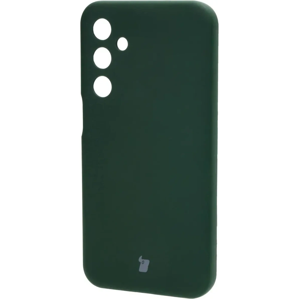 Silikonowe etui Bizon Soft Case do Samsung Galaxy M35 5G ciemnozielone