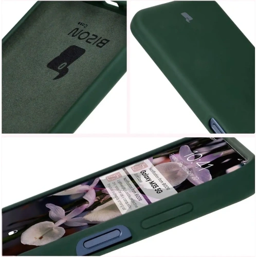 Kup Bizon Soft Case Samsung Galaxy M35 5G dunkelgrün - BIZ6466 - {ean13} - Sklep Home Screen