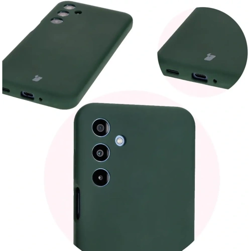 Kup Bizon Soft Case Samsung Galaxy M35 5G dunkelgrün - BIZ6466 - {ean13} - Sklep Home Screen