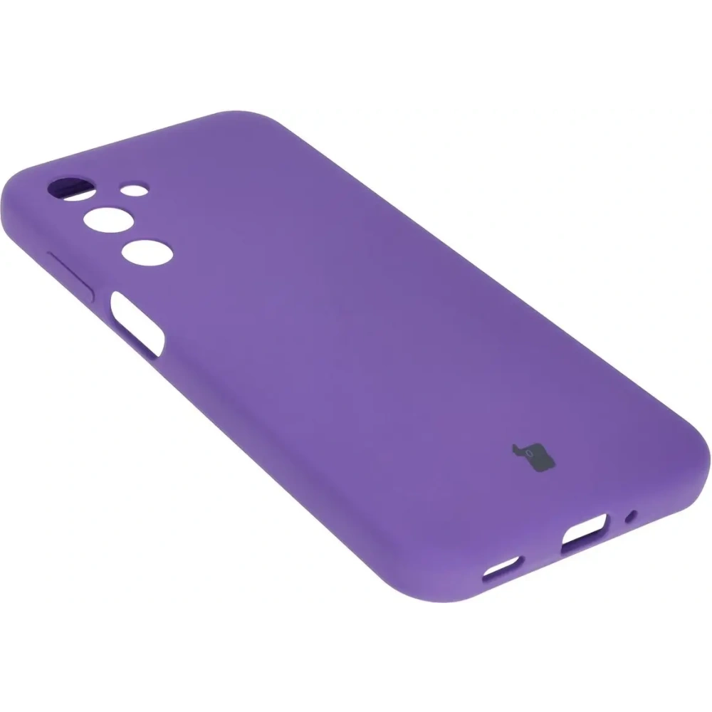 Silikonowe etui Bizon Soft Case do Samsung Galaxy M35 5G fioletowe