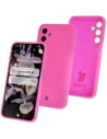 Bizon Soft Case Samsung Galaxy M35 5G neon pink