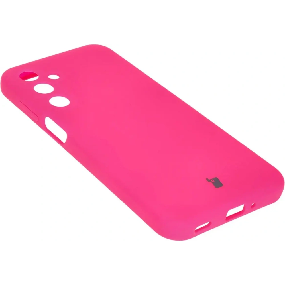 Silikonowe etui Bizon Soft Case do Samsung Galaxy M35 5G neonowo-różowe
