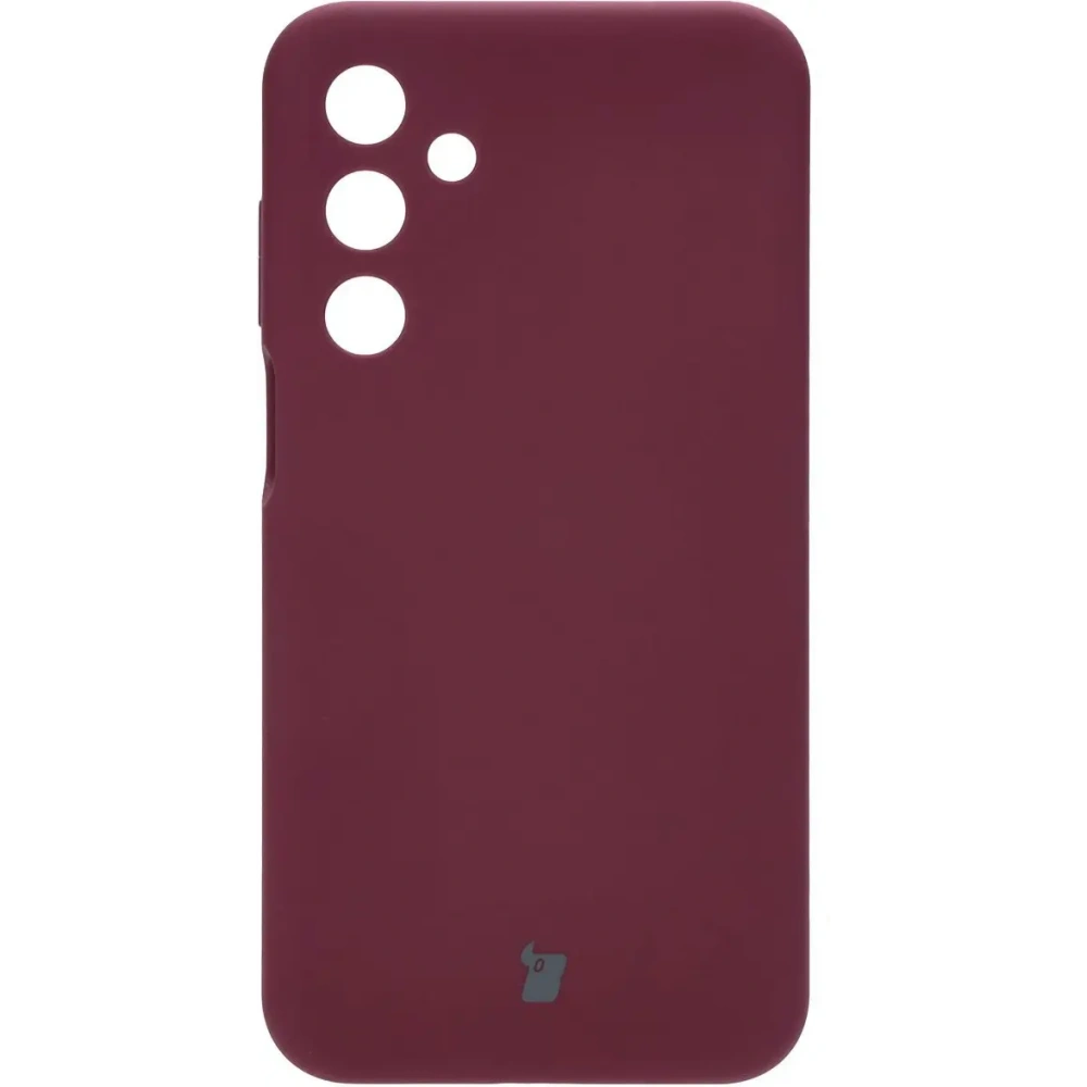 Silikonowe etui Bizon Soft Case do Samsung Galaxy M35 5G ciemnofioletowe