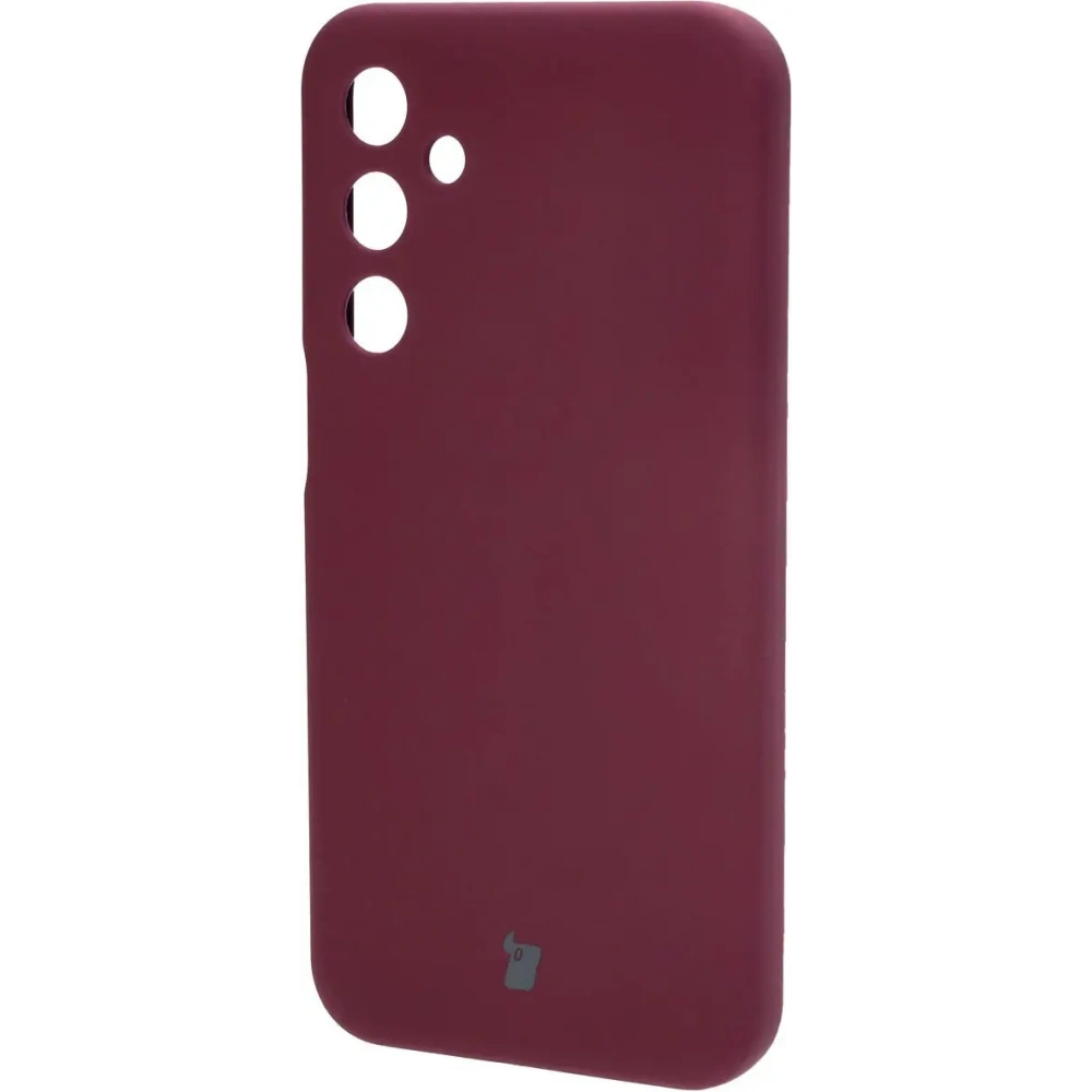 Silikonowe etui Bizon Soft Case do Samsung Galaxy M35 5G ciemnofioletowe