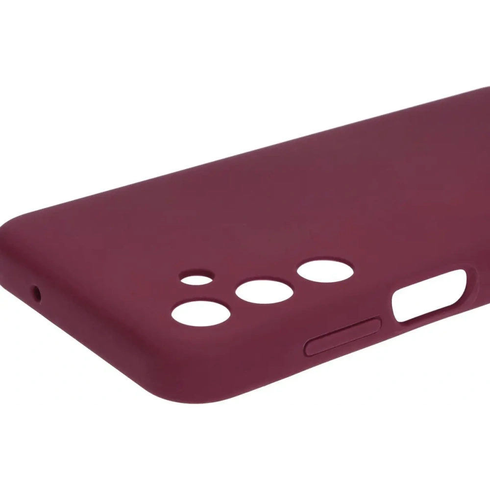 Silikonowe etui Bizon Soft Case do Samsung Galaxy M35 5G ciemnofioletowe