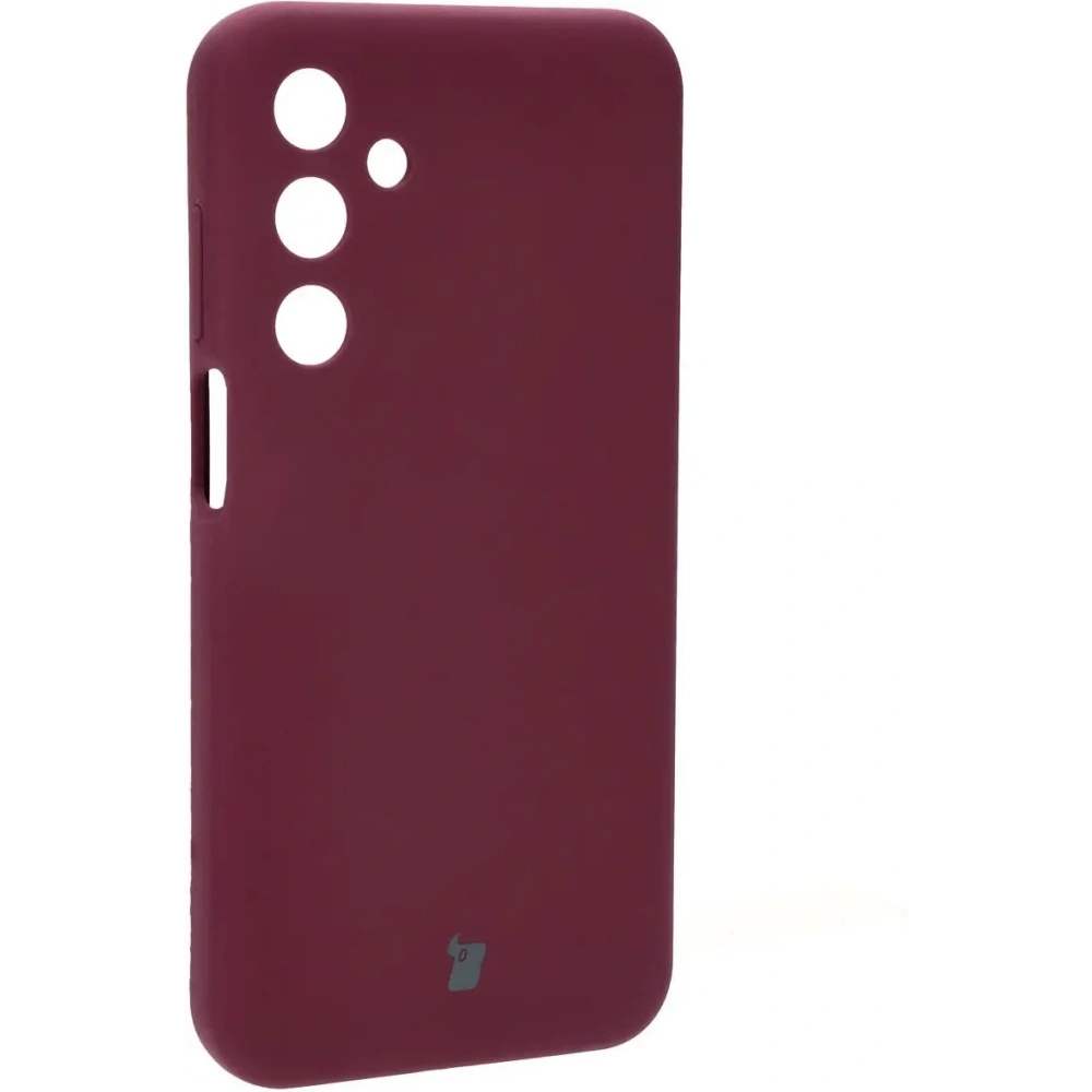 Silikonowe etui Bizon Soft Case do Samsung Galaxy M35 5G ciemnofioletowe