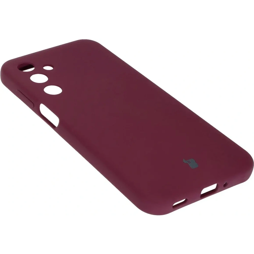 Silikonowe etui Bizon Soft Case do Samsung Galaxy M35 5G ciemnofioletowe
