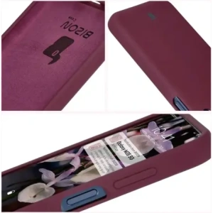 Kup Silikonowe etui Bizon Soft Case do Samsung Galaxy M35 5G ciemnofioletowe - BIZ6469 - {ean13} - Sklep Home Screen