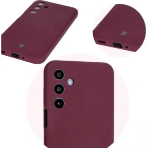 Kup Silikonowe etui Bizon Soft Case do Samsung Galaxy M35 5G ciemnofioletowe - BIZ6469 - {ean13} - Sklep Home Screen